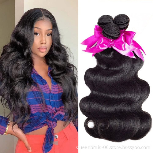 Brazilian Body Wave Bundles Human Hair Bundles Body Wave Brazilian Hair Bundles 100% Unprocessed Virgin Weave Hair